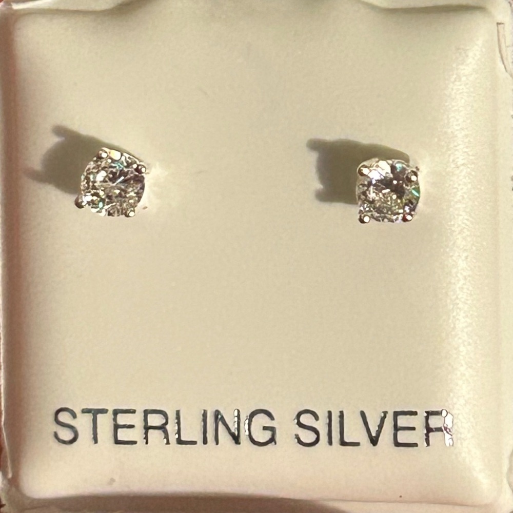 Sterling Silver Stud Earrings